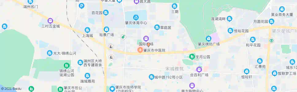 肇庆康乐市场_公交站地图_肇庆公交_妙搜公交查询2024