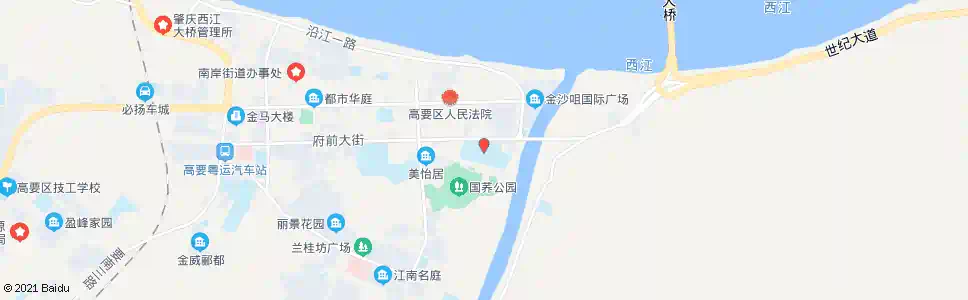 肇庆实验中学_公交站地图_肇庆公交_妙搜公交查询2024