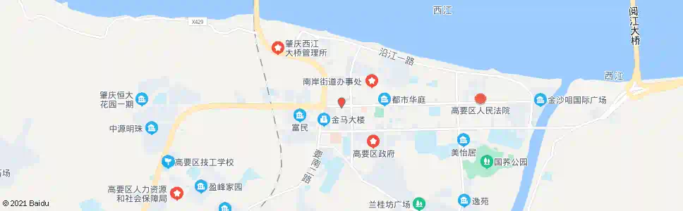 肇庆商业大厦_公交站地图_肇庆公交_妙搜公交查询2024