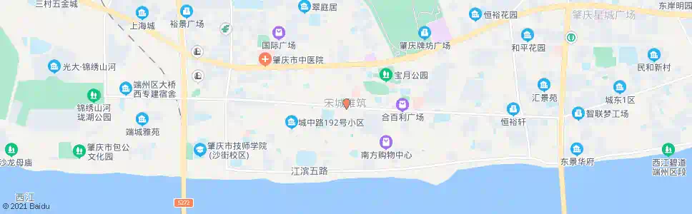 肇庆北门_公交站地图_肇庆公交_妙搜公交查询2024