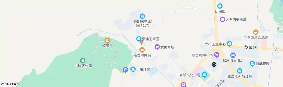 中山小琅环路中_公交站地图_中山公交_妙搜公交查询2024