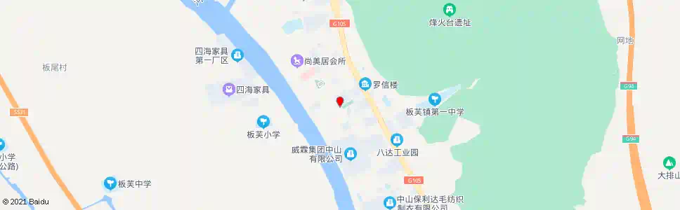 中山板芙文化广场_公交站地图_中山公交_妙搜公交查询2024