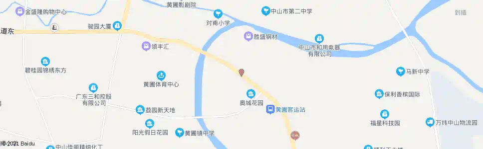 中山新沙_公交站地图_中山公交_妙搜公交查询2024