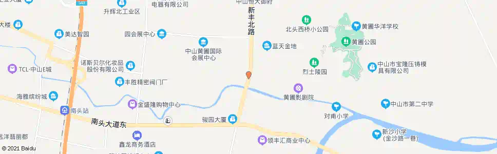 中山兆丰市场_公交站地图_中山公交_妙搜公交查询2024