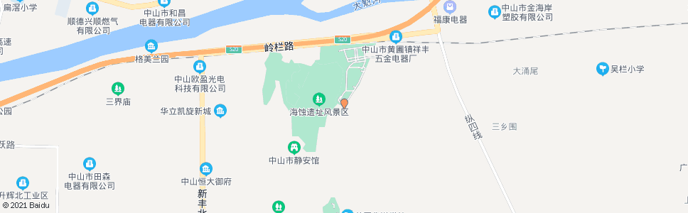 中山仙庙_公交站地图_中山公交_妙搜公交查询2024