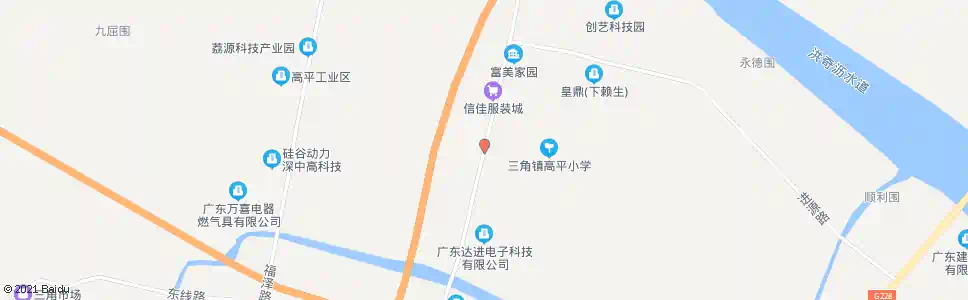 中山达进一厂_公交站地图_中山公交_妙搜公交查询2024