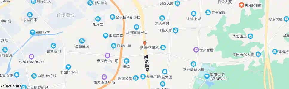 珠海翠微_公交站地图_珠海公交_妙搜公交查询2024