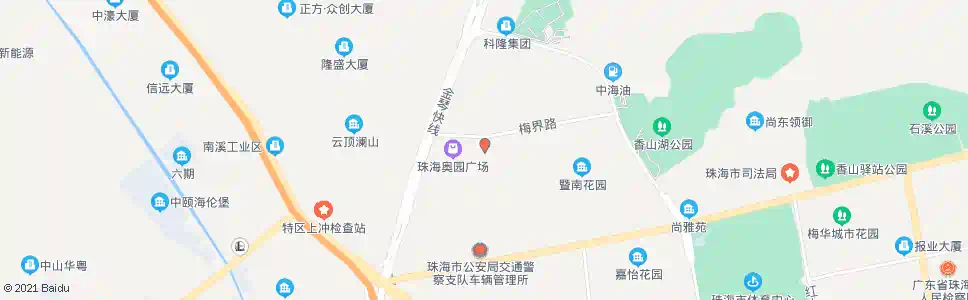 珠海荔山村西_公交站地图_珠海公交_妙搜公交查询2024