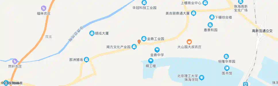 珠海威尔科技园_公交站地图_珠海公交_妙搜公交查询2024