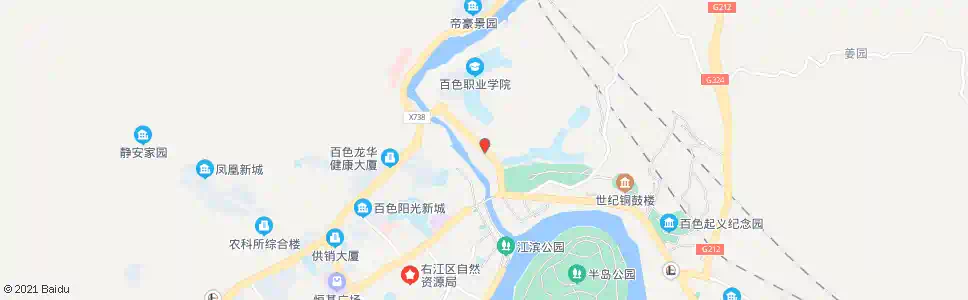 百色建新巷路口_公交站地图_百色公交_妙搜公交查询2024