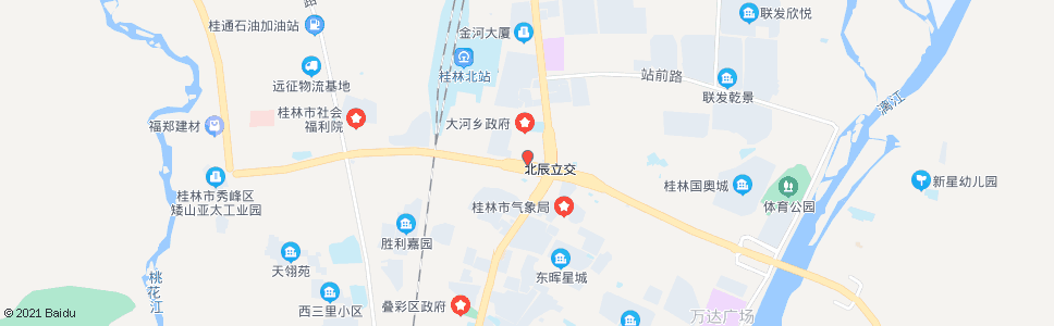 桂林乌石街_公交站地图_桂林公交_妙搜公交查询2024