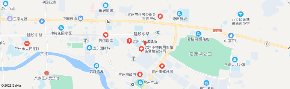 贺州地税局_公交站地图_贺州公交_妙搜公交查询2024