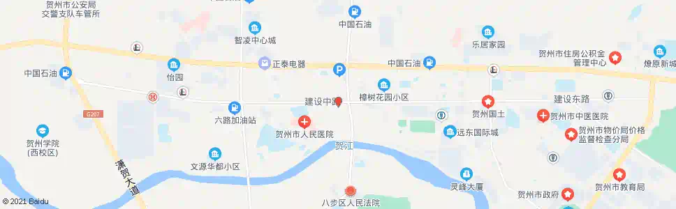 贺州八步街道办事处_公交站地图_贺州公交_妙搜公交查询2024