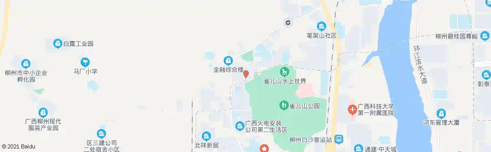 柳州柳钢医院门诊部_公交站地图_柳州公交_妙搜公交查询2024