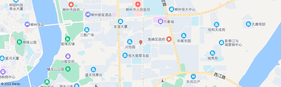 柳州兴隆路中_公交站地图_柳州公交_妙搜公交查询2024