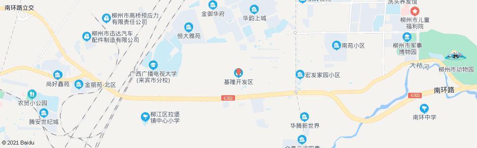 柳州基隆开发区_公交站地图_柳州公交_妙搜公交查询2024