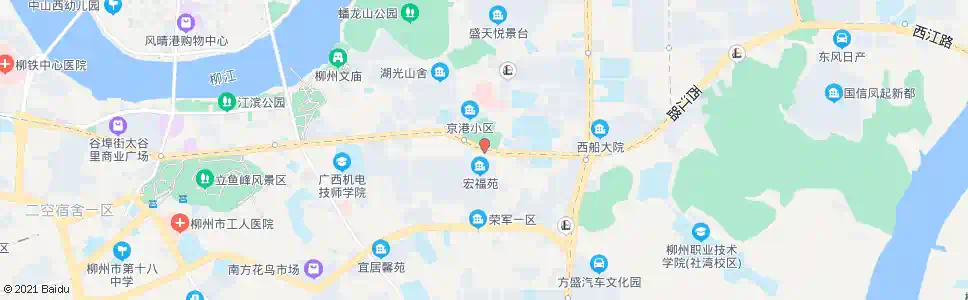 柳州箭盘山公园_公交站地图_柳州公交_妙搜公交查询2024