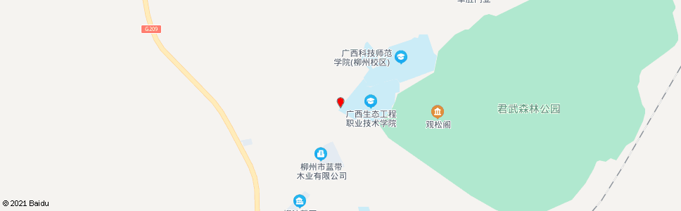 柳州广西生态学院_公交站地图_柳州公交_妙搜公交查询2024