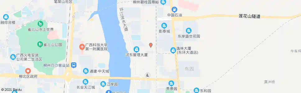 柳州河东新村一区_公交站地图_柳州公交_妙搜公交查询2024