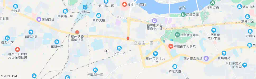 柳州城站路东_公交站地图_柳州公交_妙搜公交查询2024