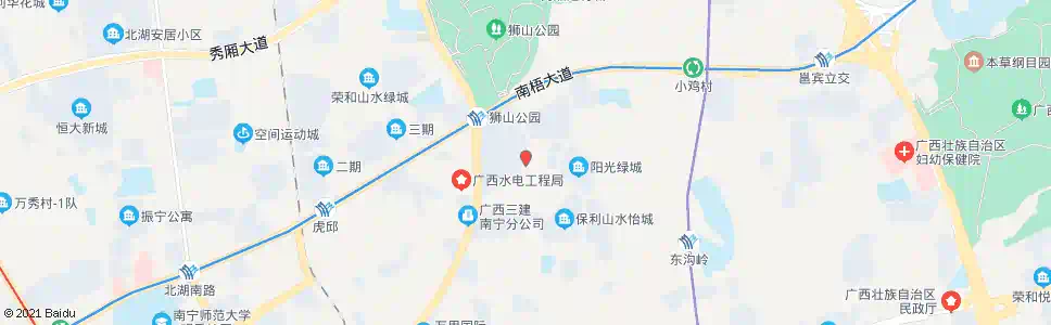 南宁兴望路_公交站地图_南宁公交_妙搜公交查询2024