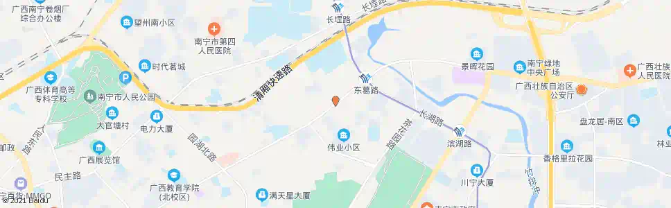 南宁东葛广园路口_公交站地图_南宁公交_妙搜公交查询2024