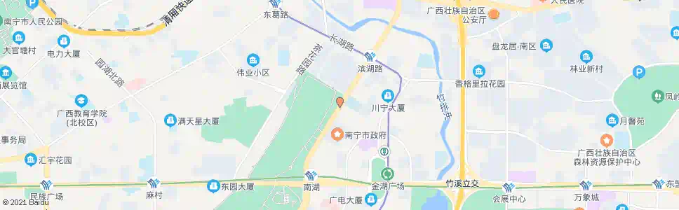 南宁滨湖碧湖路口_公交站地图_南宁公交_妙搜公交查询2024