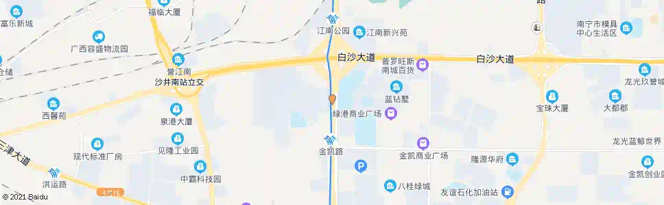 南宁壮锦槎路口_公交站地图_南宁公交_妙搜公交查询2024