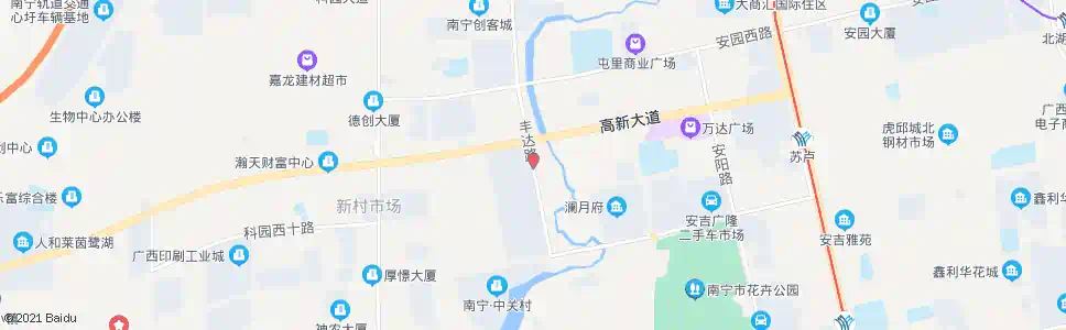 南宁高新车场_公交站地图_南宁公交_妙搜公交查询2024