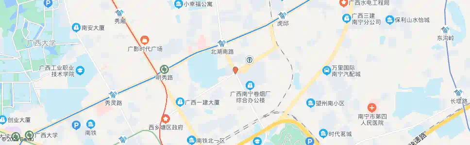 南宁北湖衡阳路口_公交站地图_南宁公交_妙搜公交查询2024