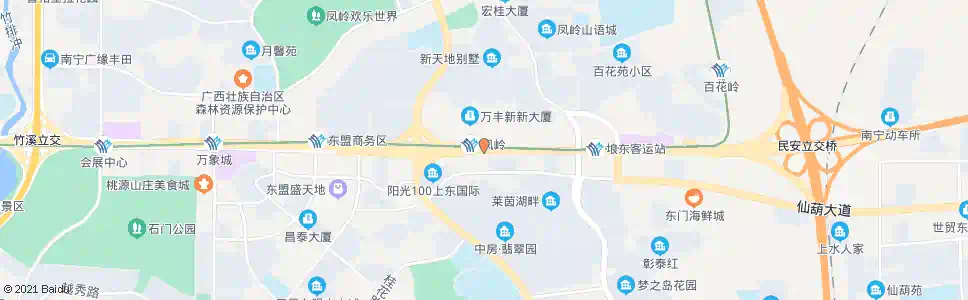 南宁翡翠园_公交站地图_南宁公交_妙搜公交查询2024