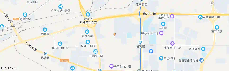 南宁壮锦南站路口_公交站地图_南宁公交_妙搜公交查询2024