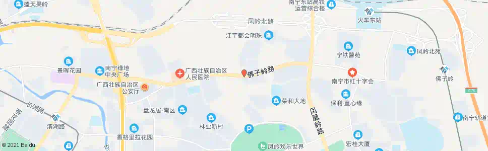 南宁佛子岭翠竹路口_公交站地图_南宁公交_妙搜公交查询2024