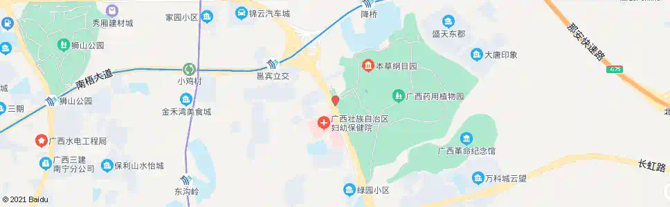 南宁厢竹大道北_公交站地图_南宁公交_妙搜公交查询2024