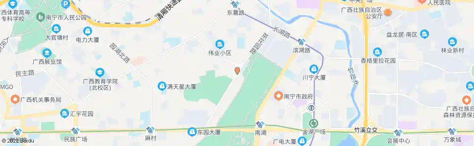 南宁竹塘茶花园路口_公交站地图_南宁公交_妙搜公交查询2024