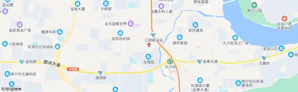 南宁江南客运站_公交站地图_南宁公交_妙搜公交查询2024