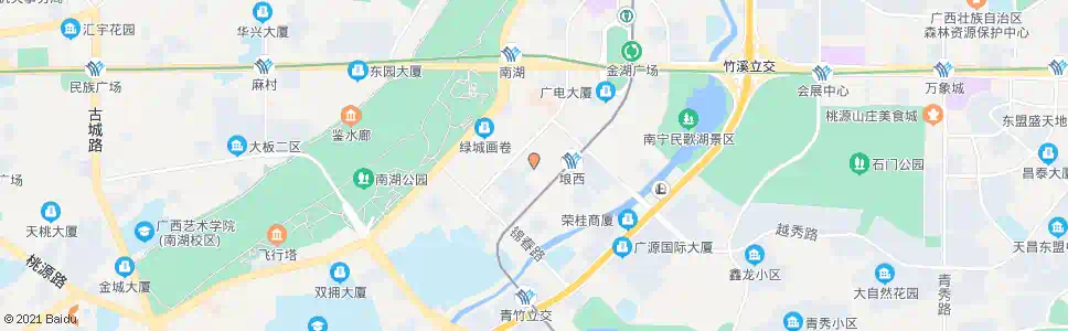 南宁埌西市场_公交站地图_南宁公交_妙搜公交查询2024