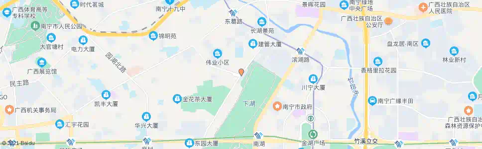 南宁茶花园望园路口_公交站地图_南宁公交_妙搜公交查询2024