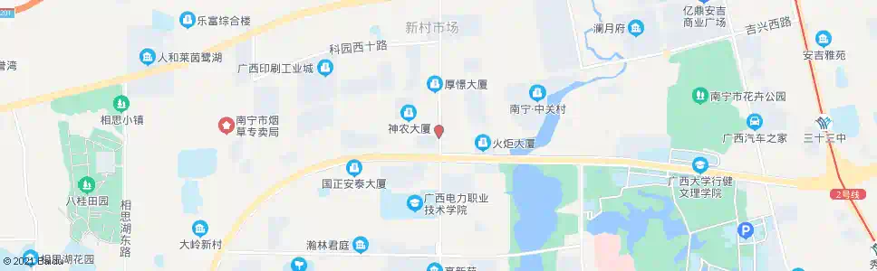 南宁东八科园路口_公交站地图_南宁公交_妙搜公交查询2024