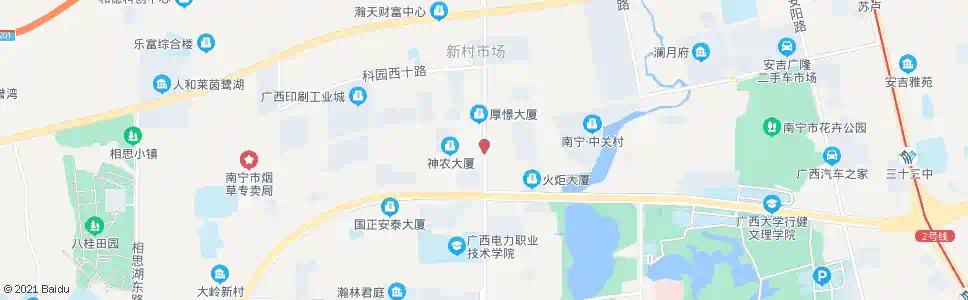 南宁科园西九路口_公交站地图_南宁公交_妙搜公交查询2024