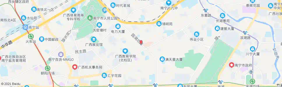 南宁中医一附院_公交站地图_南宁公交_妙搜公交查询2024