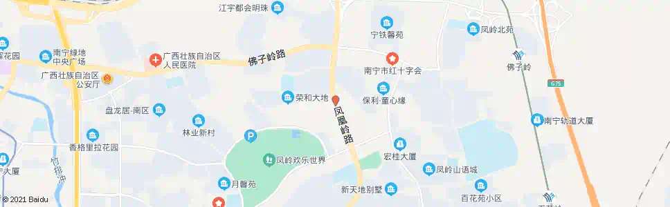 南宁荣和大地_公交站地图_南宁公交_妙搜公交查询2024