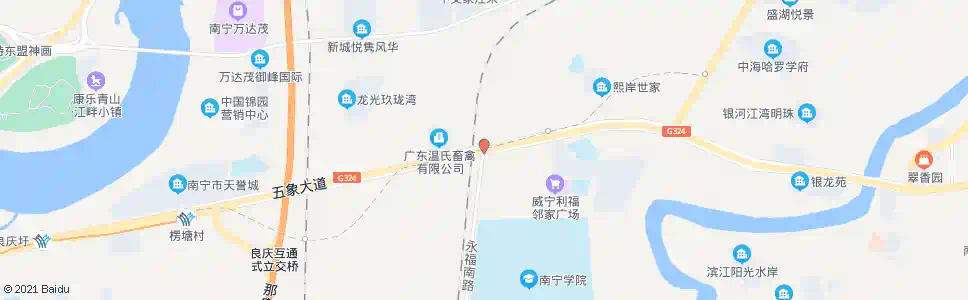 南宁福利村路口_公交站地图_南宁公交_妙搜公交查询2024