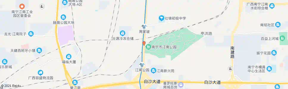 南宁平乐大道中_公交站地图_南宁公交_妙搜公交查询2024