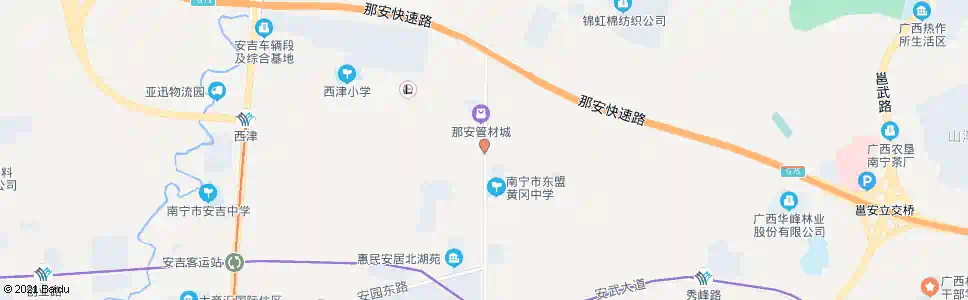 南宁园艺北湖路口_公交站地图_南宁公交_妙搜公交查询2024