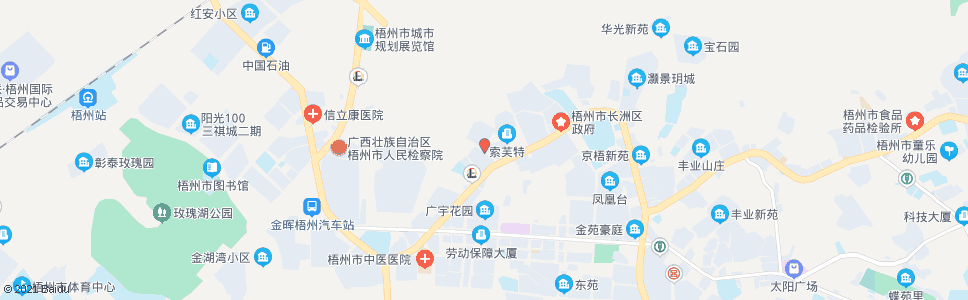 梧州惠民小区_公交站地图_梧州公交_妙搜公交查询2024