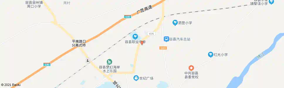 玉林市职中_公交站地图_玉林公交_妙搜公交查询2024