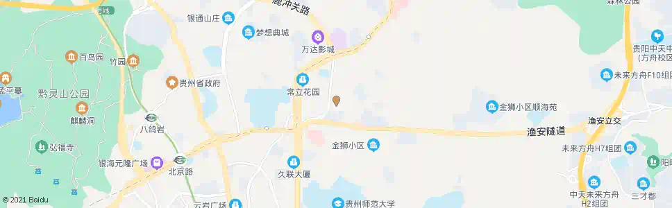 贵阳百花山路_公交站地图_贵阳公交_妙搜公交查询2024