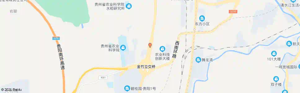 贵阳甲秀南路(中)_公交站地图_贵阳公交_妙搜公交查询2024