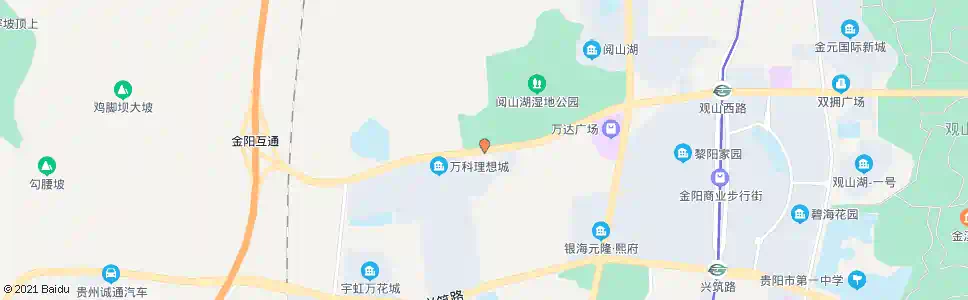 贵阳上麦村_公交站地图_贵阳公交_妙搜公交查询2024